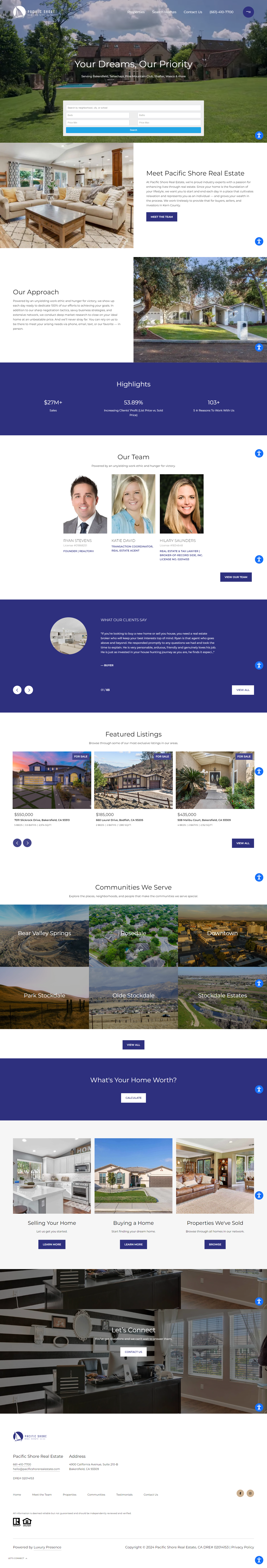 Website Layout