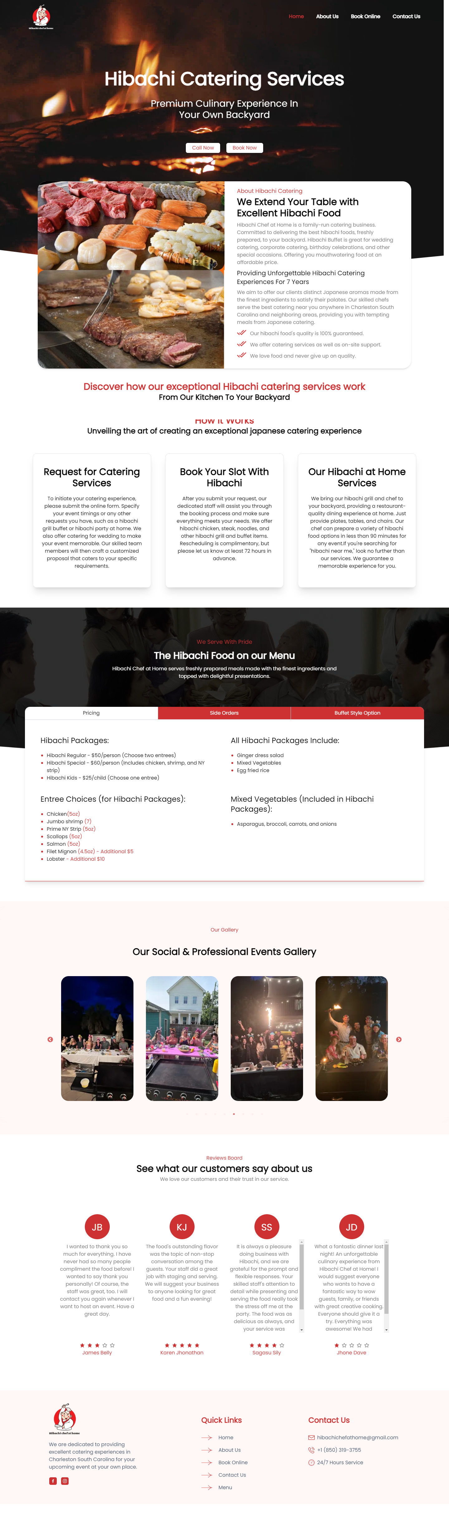 Website Layout